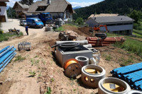 Primäre Erschließung der Erweiterungszone